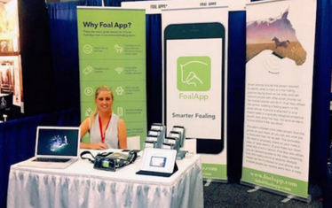 FOAL APP AT AAEP CONVENTION USA